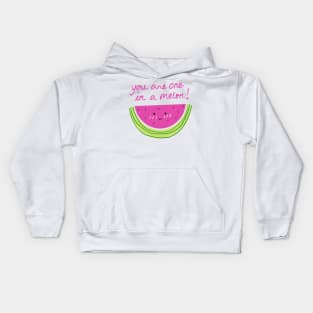 You are one in a melon! Kids Hoodie